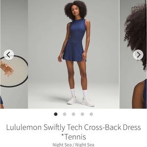 Lululemon Night Sea Tennis Dress